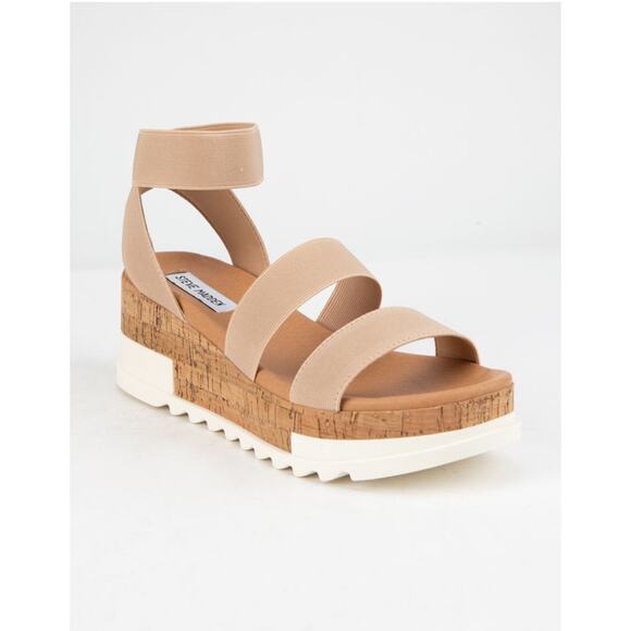 STEVE MADDEN Bandi Flatform Sandals Size 11 - Excellent Condition - Picture 1 of 9